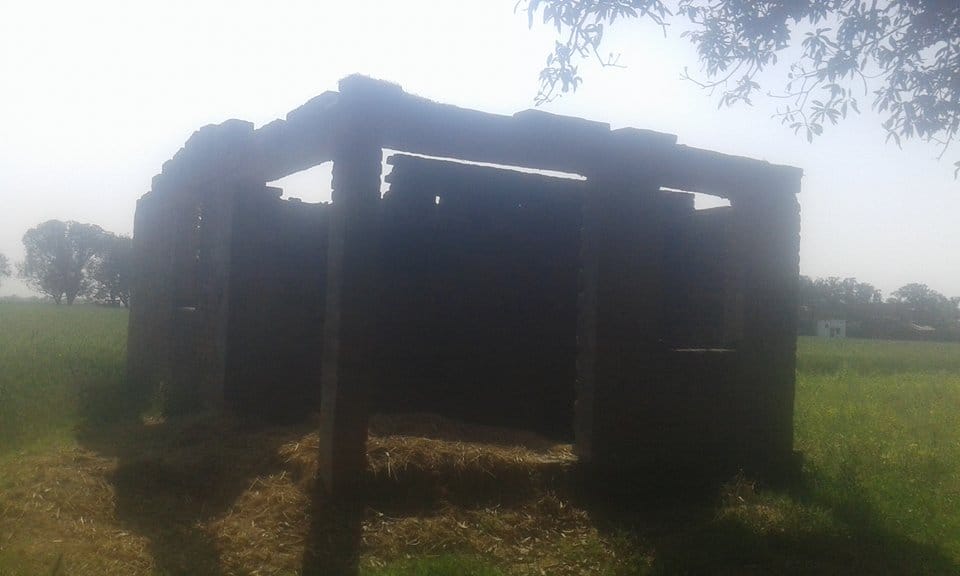 After four years of Anganwadi building is incomplete