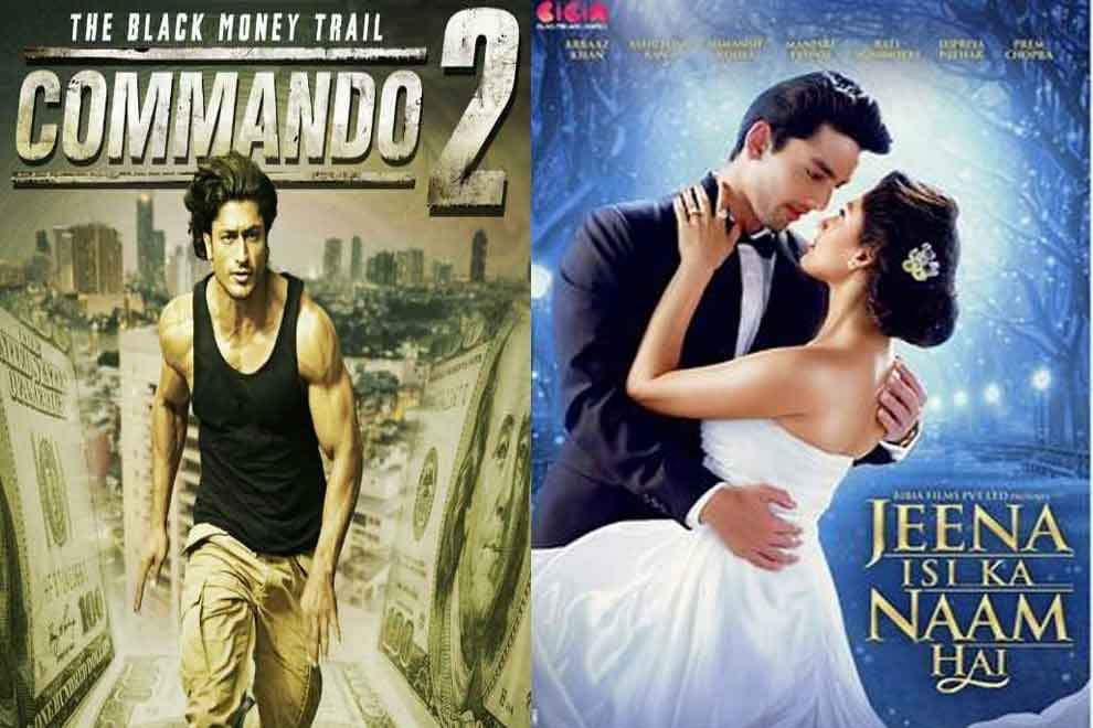 Commando 2 and jeena isi ka naam hai to release on March 3