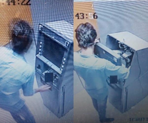 theft in atm in Lucknow.