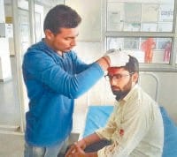 sonipat, doctor hit