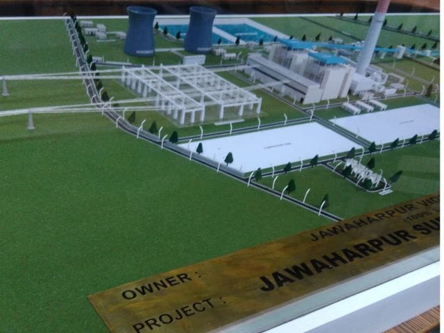 Jawahar thermal project start building foundation