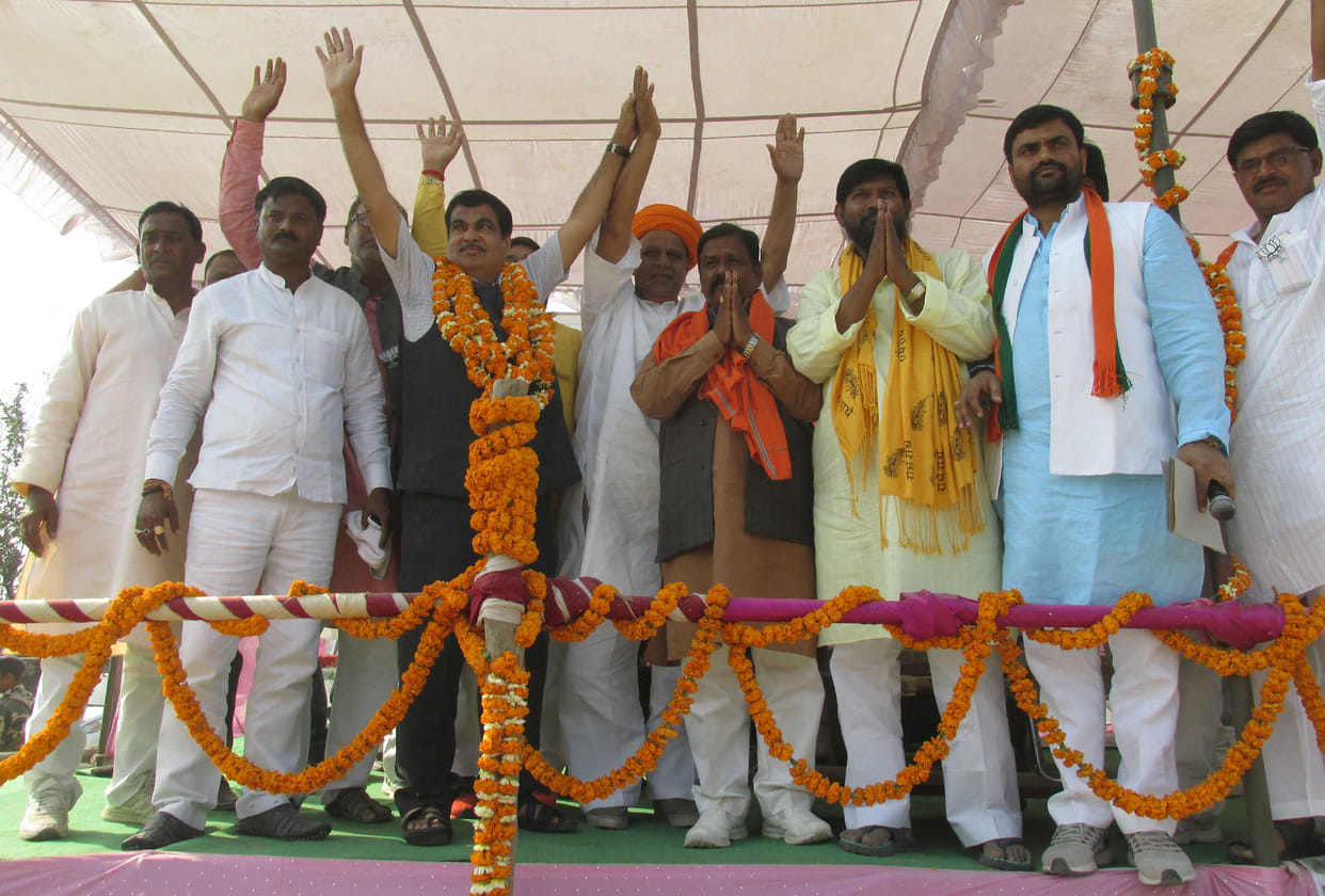 nititn gadkari says, uttar pradesh state devolped like bullet train