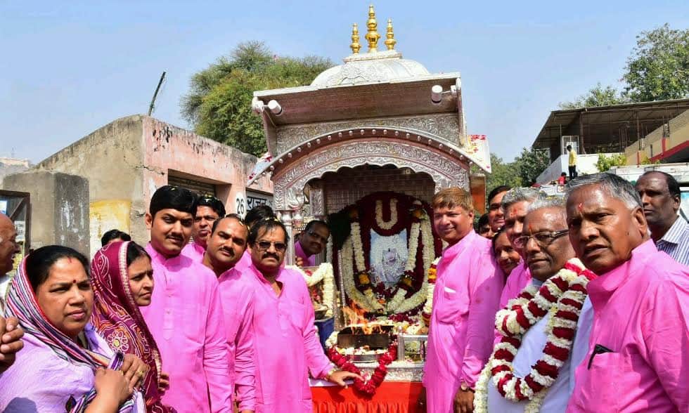 padyatra starts for khatu shyam temple
