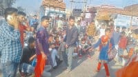 students, protest, road jam, bus stop demanding, kaithal