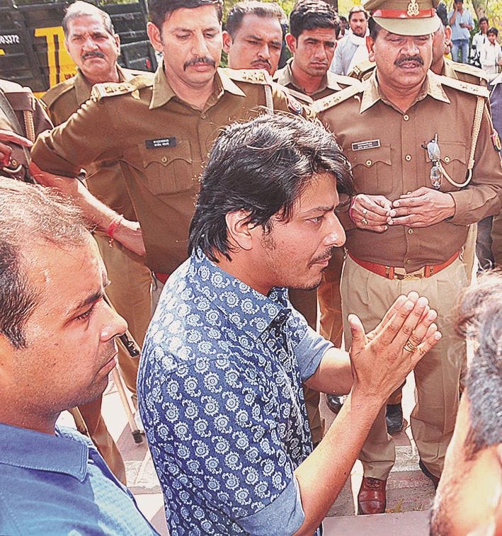 Ground assault in the shooting of bouncers