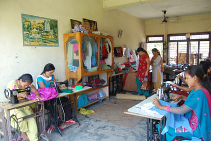 Thousands of self- made women in jaipur