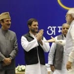 राहुल गांधी, नरेंद्र मोदी और गुलाम नबी आजाद