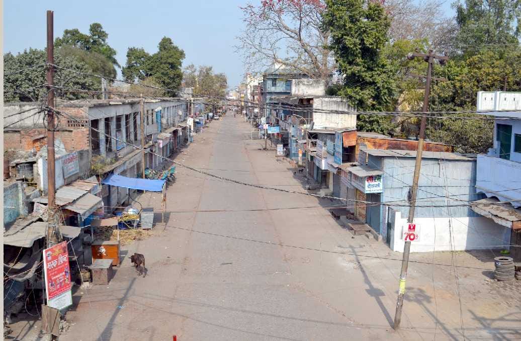 Police were stationed at every inch, making camp Lakhimpur