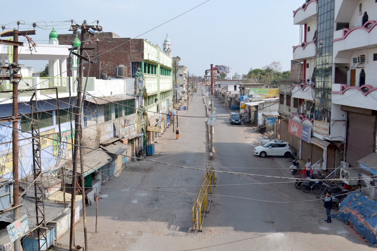 Lakhimpur under curfew, four arrested