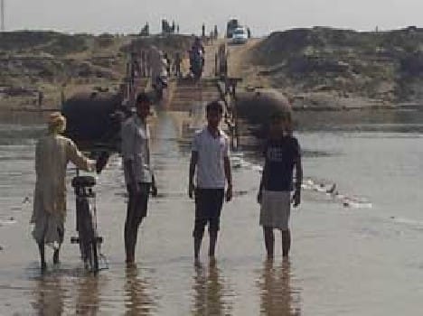This is Bhatauli bridge, 11 years old, still work going on, PM Modi mention it