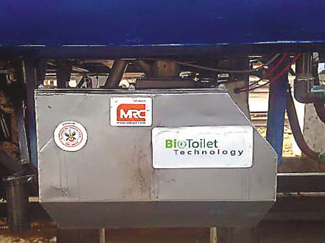biotoilet will be constructed in all trains