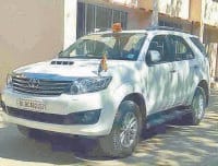 fatehabad,yellow light, car,   harayana