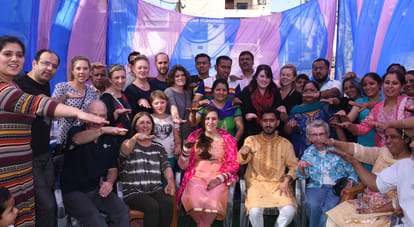 american christen and rajat weding in kanpur