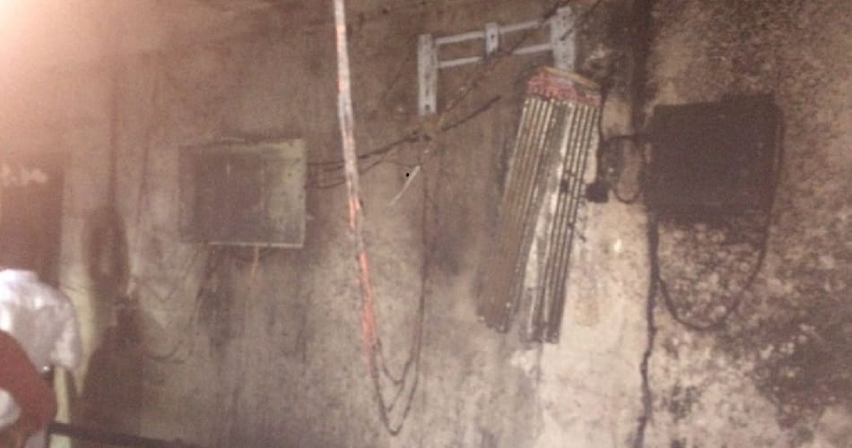fire with blast in bahadurgarh house, everything burnt in house, harm of millions