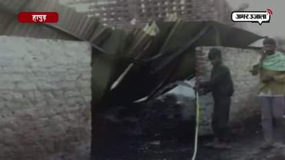 Plywood factory ingulfed in fire