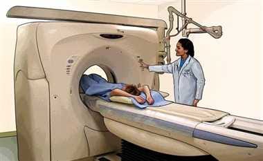 CT scan machine