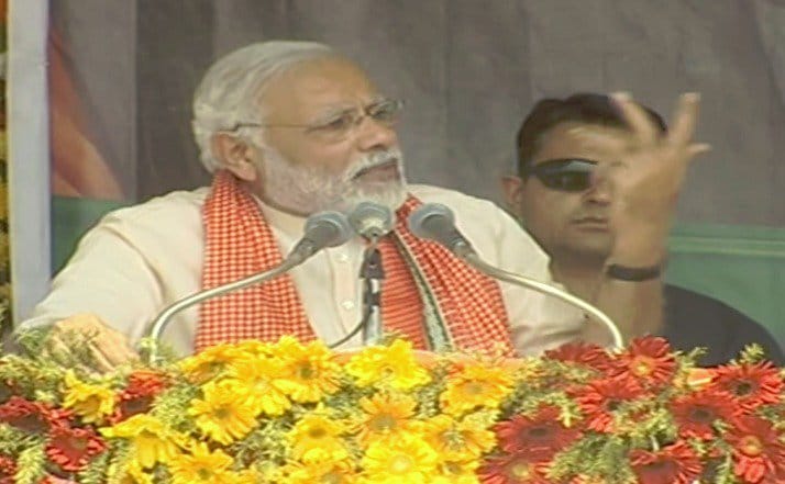 up election 2017: bullets points of prime minister narendra modi rally in mirzapur