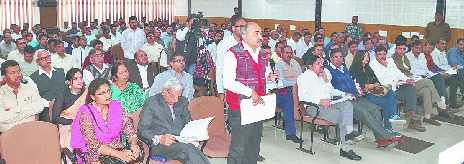 On wednesday Distict became ODF, MP asked Questions on Tusday