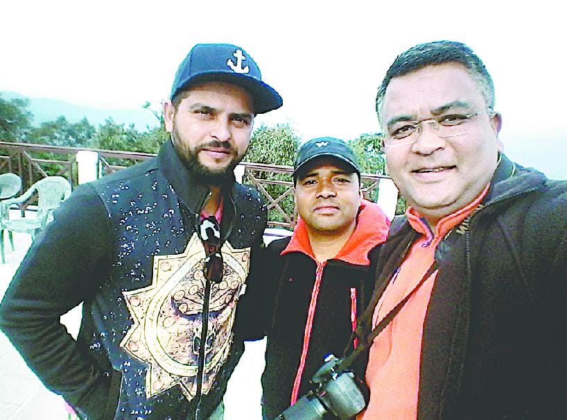 Suresh Raina, who roam Binsar, overwhelmed by Buransh