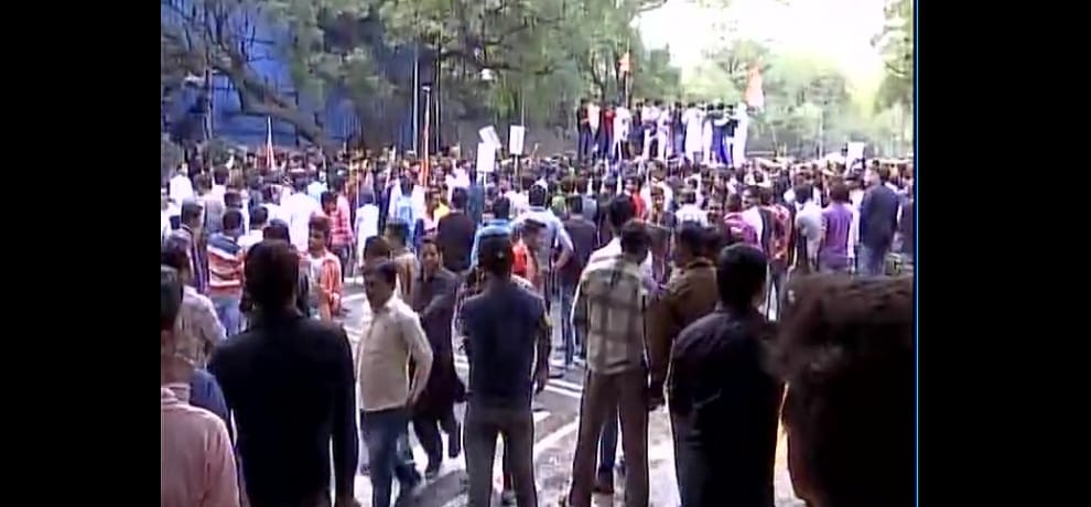Trainees protest