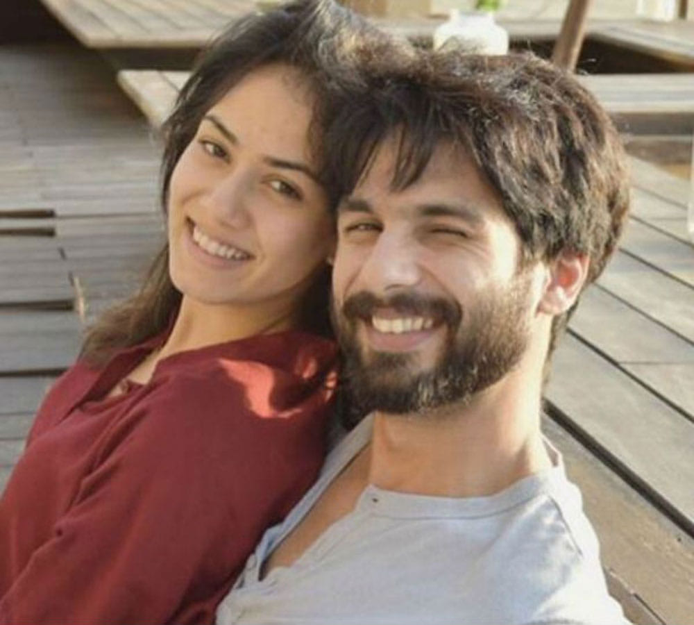 shahid kapoor share her daughter misha photo 