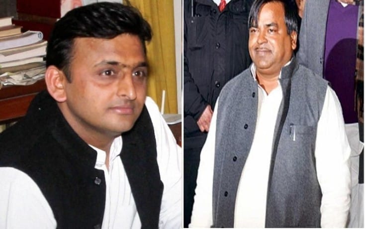 gayatri prajapati should surrender says akhilesh yadav.