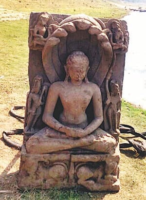 On receipt of the statue of Lord Parshwanath active Ivivi
