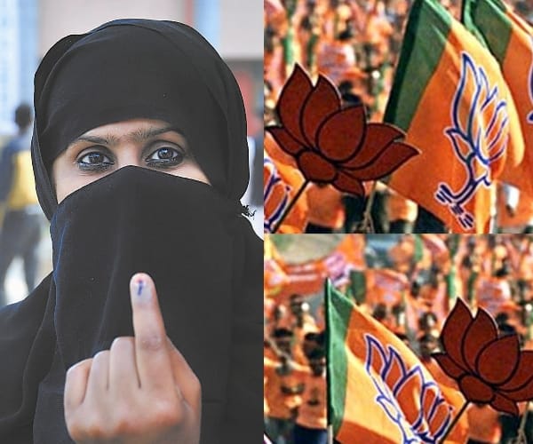  BJP plans for polarisation by raising burka issue.