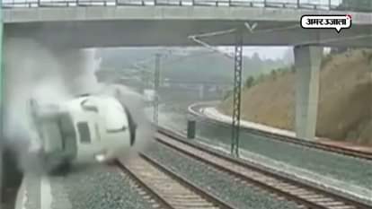 VIRAL VIDEO OF BULLET TRAIN ACCIDENT 