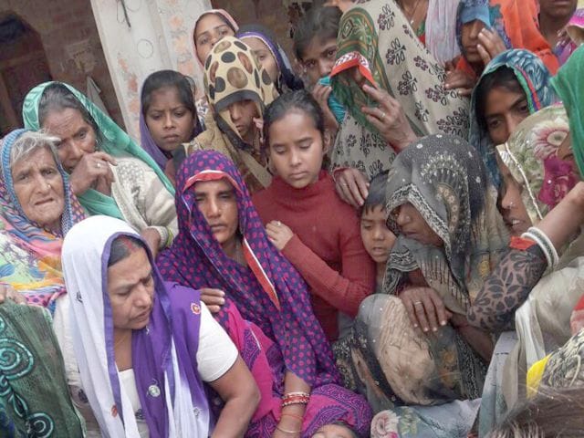 Child killed by falling earth mound, four injured