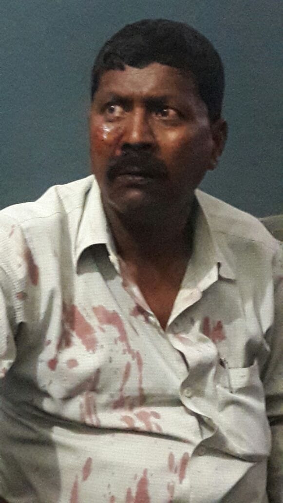 SP MLA and candidate supporters clashed batons