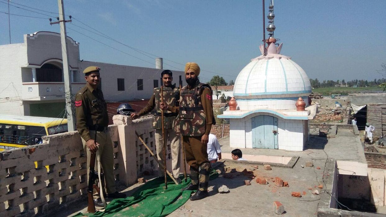 dispute and clash during ghudchadi at village of karnal