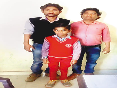 Kalindi met the child entrusted to Father