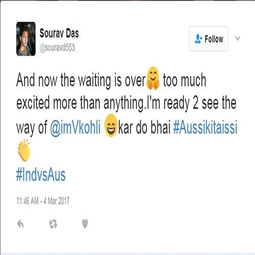India vs Australia second test match: reaction on social media, twitter