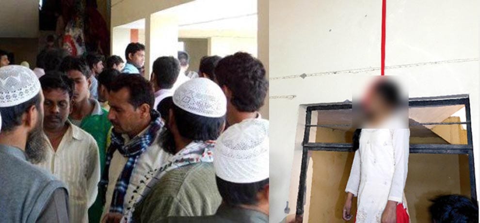  girl found hanged in school in up's hathras