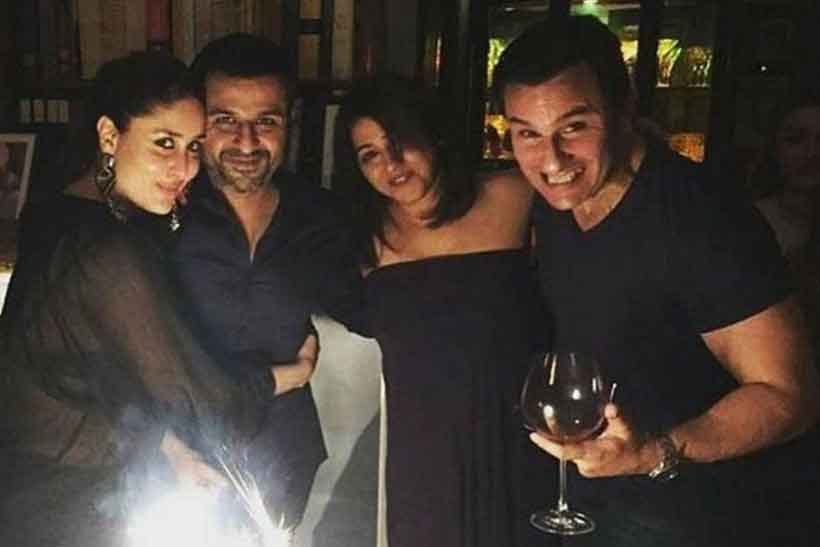 Pics: Saifina throws party for friends