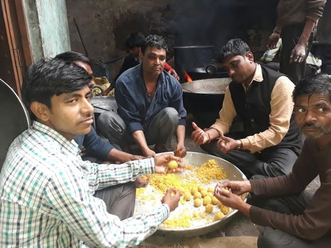 laddoo holi is about to beging in barsana