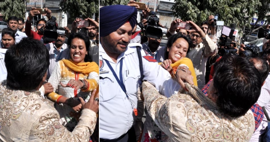 Married man going to marry again, fight with his wife on road