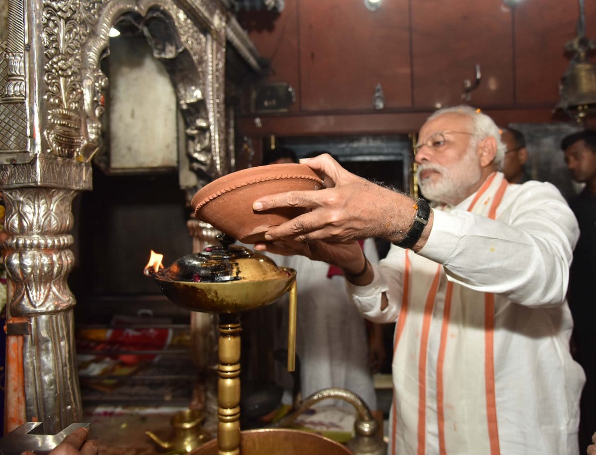 PM Modi road show today from Munshi Prem Chand statue of Pandeypur 