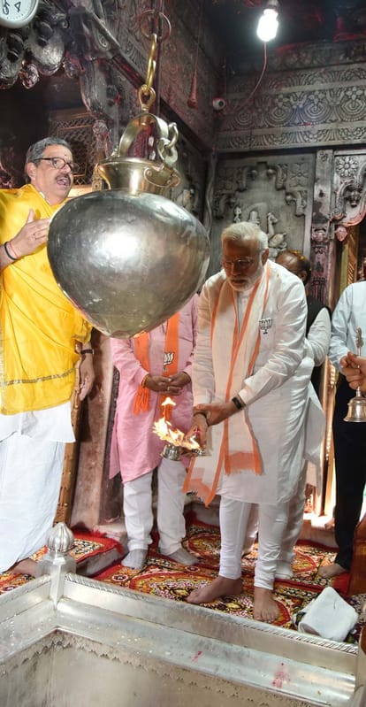 darshan yatra works magic for pm modi, varanasi makes news record