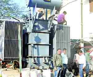 Power crisis in some parts of city