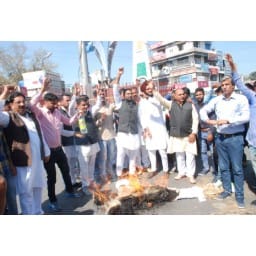 huda, supporters, protest tambar, karnal