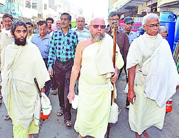 The grand entry in city of Janachary