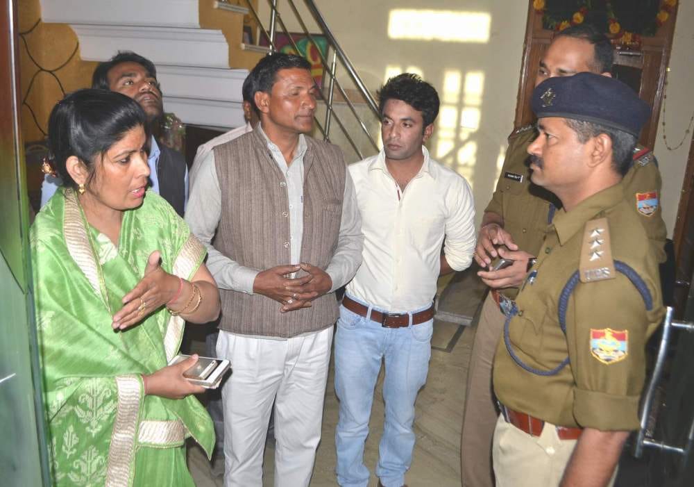 loot in mla mamta rakesh house 