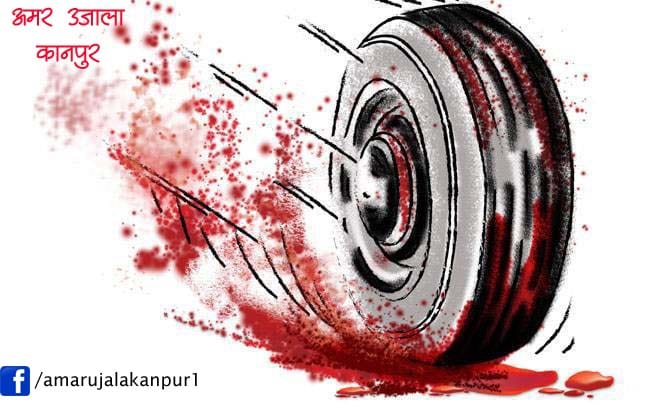 5 years Girl died in road accident in patiala