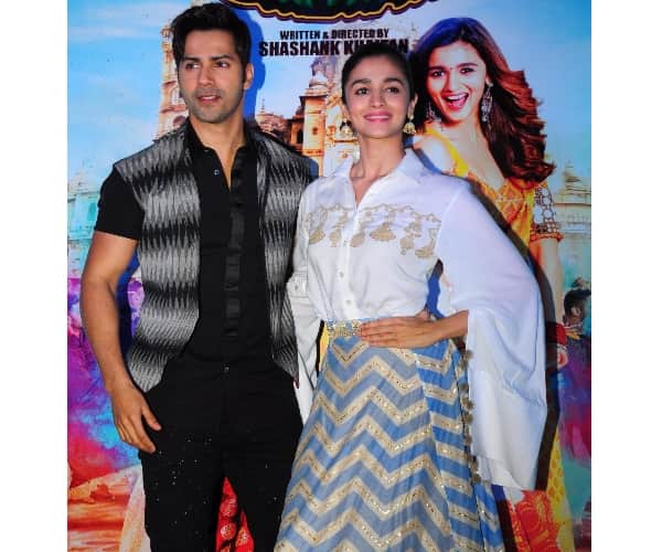 aliya bhatt and varun dhavan in lucknow.