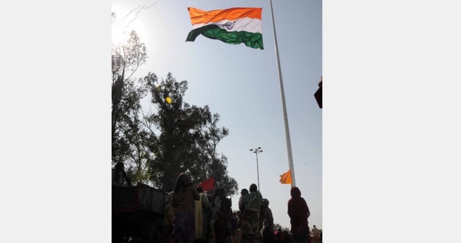 country's tallest Tiranga is not flown for three days