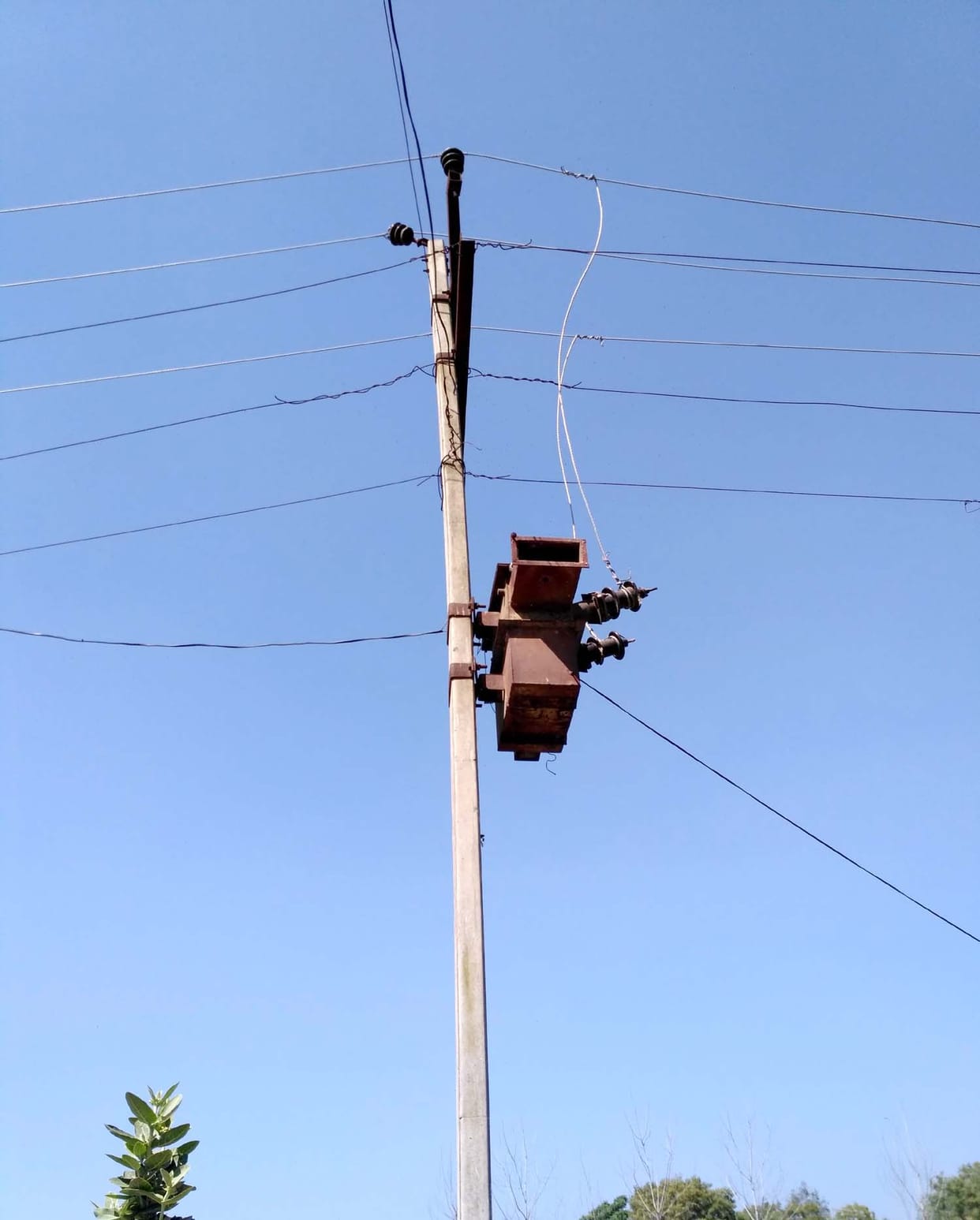 Claims of development, waste bin delivering electricity bill wire