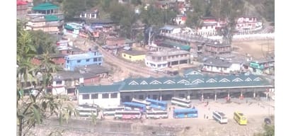 Dharampur bus stand not yet maintained after two years