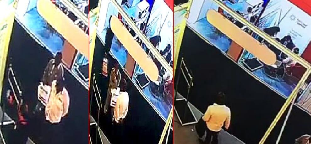 Shirt hidden in a bag and took the Chinese citizen, revealed CCTV
